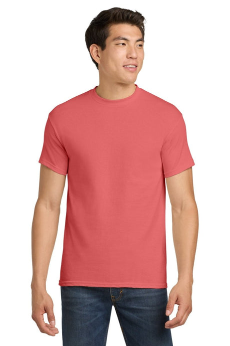 Gildan G500 Unisex Heavy Cotton 5.3 oz T-Shirt Coral Silk S Short Sleeve T-Shirts