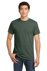 Gildan G500 Unisex Heavy Cotton 5.3 oz T-Shirt Heather Military Green S Short Sleeve T-Shirts