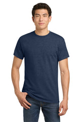Gildan G500 Unisex Heavy Cotton 5.3 oz T-Shirt Heather Navy S Short Sleeve T-Shirts