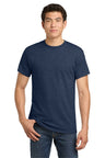 Gildan G500 Unisex Heavy Cotton 5.3 oz T-Shirt Heather Navy S Short Sleeve T-Shirts