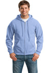 Gildan - Heavy Blend Full - Zip Hooded Sweatshirt. 18600 - Gildan 18600 Carolina Blue S Hoodies