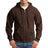 Gildan - Heavy Blend Full - Zip Hooded Sweatshirt. 18600 - Gildan 18600 Dark Chocolate S Hoodies
