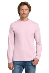 Gildan ® - Heavy Cotton ™ 100% Cotton Long Sleeve T-Shirt. 5400 - Gildan 5400 Light Pink S Long Sleeve T-Shirts