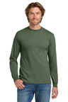 Gildan ® - Heavy Cotton ™ 100% Cotton Long Sleeve T-Shirt. 5400 - Gildan 5400 Military Green S Long Sleeve T-Shirts