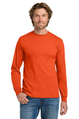 Gildan ® - Heavy Cotton ™ 100% Cotton Long Sleeve T-Shirt. 5400 - Gildan 5400 Orange S Long Sleeve T-Shirts