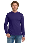 Gildan ® - Heavy Cotton ™ 100% Cotton Long Sleeve T-Shirt. 5400 - Gildan 5400 Purple S Long Sleeve T-Shirts