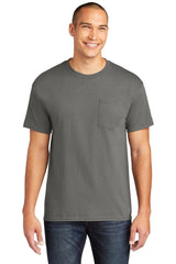 Gildan ® Heavy Cotton ™ 100% Cotton Pocket T-Shirt. 5300 - Gildan 5300 Charcoal S Pocket T-Shirts
