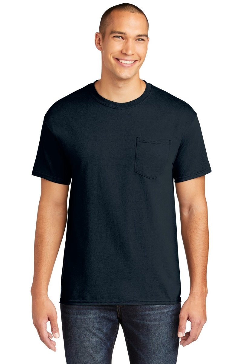 Gildan ® Heavy Cotton ™ 100% Cotton Pocket T-Shirt. 5300 - Gildan 5300 Navy S Pocket T-Shirts