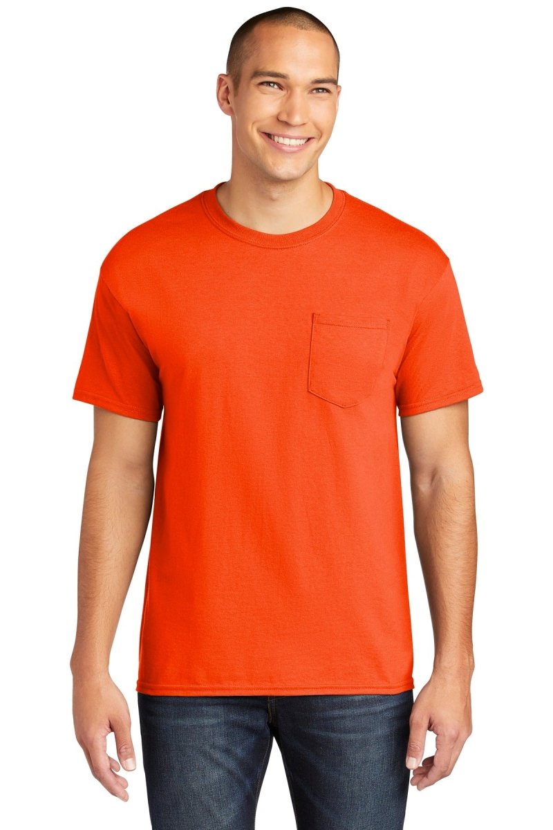 Gildan ® Heavy Cotton ™ 100% Cotton Pocket T-Shirt. 5300 - Gildan 5300 Orange S Pocket T-Shirts