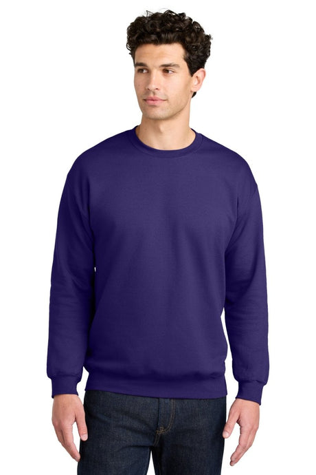 Gildan ® Softstyle ® Crewneck Sweatshirt SF000 - Gildan SF000 Purple S Crewneck Sweatshirts