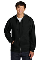 Gildan Softstyle ® Midweight Fleece Full - Zip Hooded Sweatshirt SF600 - Gildan SF600 Black S Zip Hoodies