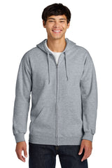 Gildan Softstyle ® Midweight Fleece Full - Zip Hooded Sweatshirt SF600 - Gildan SF600 Ring Spun Sport Grey S Zip Hoodies
