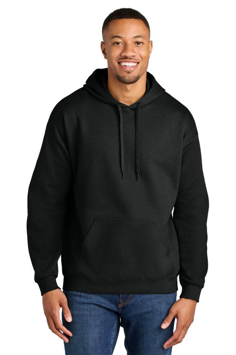 Gildan ® Softstyle ® Midweight Pullover Hooded Sweatshirt SF500 - Gildan SF500 Black S Hoodies