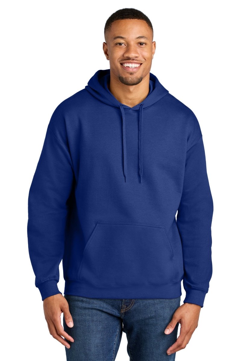 Gildan ® Softstyle ® Midweight Pullover Hooded Sweatshirt SF500 - Gildan SF500 Cobalt S Hoodies