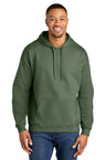 Gildan ® Softstyle ® Midweight Pullover Hooded Sweatshirt SF500 - Gildan SF500 Military Green S Hoodies