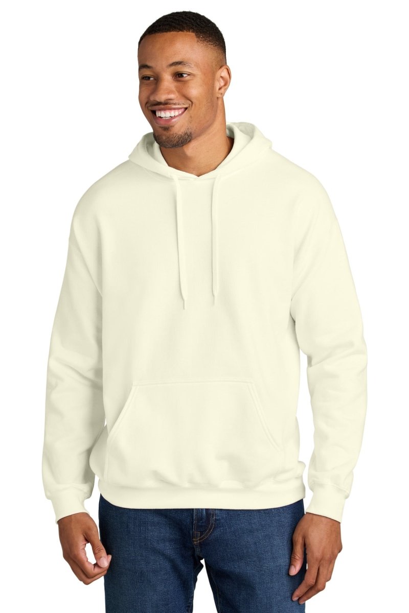 Gildan ® Softstyle ® Midweight Pullover Hooded Sweatshirt SF500 - Gildan SF500 Off White S Hoodies