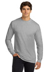 Gildan - Ultra Cotton 100% US Cotton Long Sleeve T-Shirt. G2400 - Gildan G2400 Ash S Long Sleeve T-Shirts