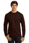 Gildan - Ultra Cotton 100% US Cotton Long Sleeve T-Shirt. G2400 - Gildan G2400 Dark Chocolate S Long Sleeve T-Shirts