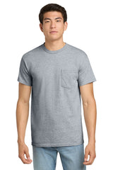 Gildan ® - Ultra Cotton ® 100% US Cotton T-Shirt with Pocket. 2300 - Gildan 2300 Sport Grey S Short Sleeve T-Shirts