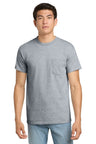 Gildan ® - Ultra Cotton ® 100% US Cotton T-Shirt with Pocket. 2300 - Gildan 2300 Sport Grey S Short Sleeve T-Shirts