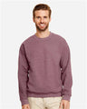 Gildan Unisex Heavy Blend™ Crewneck Sweatshirt - Gildan 18000 Heather Dark Maroon S Sweatshirts