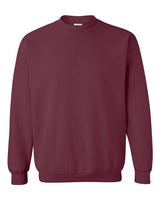 Gildan Unisex Heavy Blend™ Crewneck Sweatshirt - Gildan 18000 Maroon S Sweatshirts