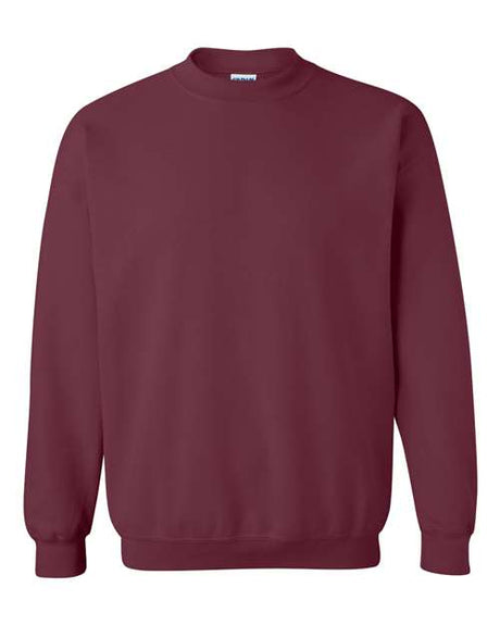 Gildan Unisex Heavy Blend™ Crewneck Sweatshirt - Gildan 18000 Maroon S Sweatshirts