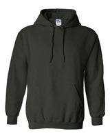 Gildan Unisex Heavy Blend Hooded Sweatshirt - Gildan 18500 Forest S Sweatshirts