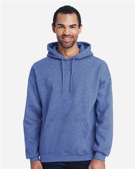 Gildan Unisex Heavy Blend Hooded Sweatshirt - Gildan 18500 Heather Deep Royal S Sweatshirts