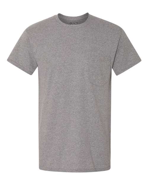 Gildan Unisex Heavy Cotton™ Pocket T-Shirt - Gildan 5300 Graphite Heather S Short Sleeve T-Shirts