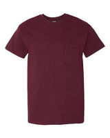 Gildan Unisex Heavy Cotton™ Pocket T-Shirt - Gildan 5300 Maroon S Short Sleeve T-Shirts