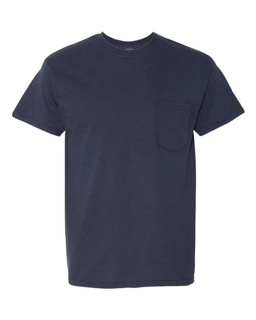 Gildan Unisex Heavy Cotton™ Pocket T-Shirt - Gildan 5300 Navy S Short Sleeve T-Shirts