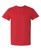Gildan Unisex Heavy Cotton™ Pocket T-Shirt - Gildan 5300 Red S Short Sleeve T-Shirts