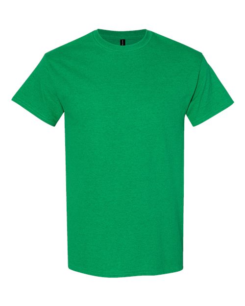Gildan Unisex Heavy Cotton™ T-Shirt - Gildan 5000 Antique Irish Green S Short Sleeve T-Shirts