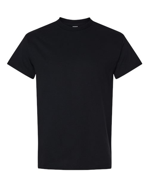 Gildan Unisex Heavy Cotton™ T-Shirt - Gildan 5000 Black S Short Sleeve T-Shirts