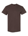 Gildan Unisex Heavy Cotton™ T-Shirt - Gildan 5000 Dark Chocolate S Short Sleeve T-Shirts