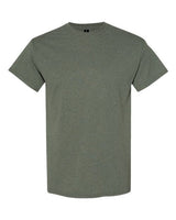 Gildan Unisex Heavy Cotton™ T-Shirt - Gildan 5000 Heather Military Green S Short Sleeve T-Shirts