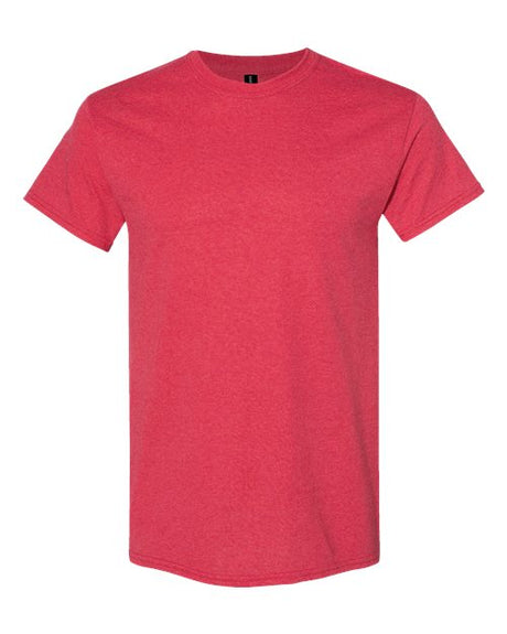 Gildan Unisex Heavy Cotton™ T-Shirt - Gildan 5000 Heather Red S Short Sleeve T-Shirts