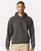 Gildan Unisex Softstyle® Midweight Hooded Sweatshirt - Gildan SF500 Smoke S Sweatshirts
