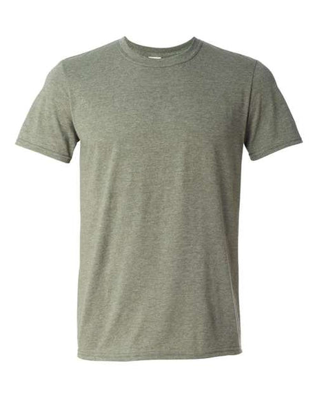 Gildan Unisex Softstyle® T-Shirt - Gildan 64000 Heather Military Green S Short Sleeve T-Shirts