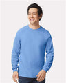 Gildan Unisex Ultra Cotton® Long Sleeve T-Shirt - Gildan 2400 Carolina Blue S Long Sleeve T-Shirts