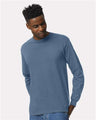 Gildan Unisex Ultra Cotton® Long Sleeve T-Shirt - Gildan 2400 Indigo Blue S Long Sleeve T-Shirts