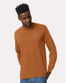 Gildan Unisex Ultra Cotton® Long Sleeve T-Shirt - Gildan 2400 Texas Orange S Long Sleeve T-Shirts