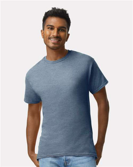 Gildan Unisex Ultra Cotton® T-Shirt - Gildan 2000 Heather Indigo S Short Sleeve T-Shirts