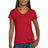 Gildan ® Women's Heavy Cotton ™ 100% Cotton V - Neck T-Shirt. 5V00L - Gildan 5V00L Red S Short Sleeve T-Shirts