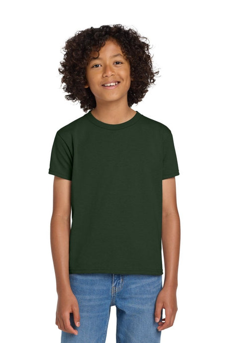 Gildan ® Youth DryBlend ® 50 Cotton/50 Poly T-Shirt. 8000B - Gildan 8000B Forest Green XS Short Sleeve T-Shirts
