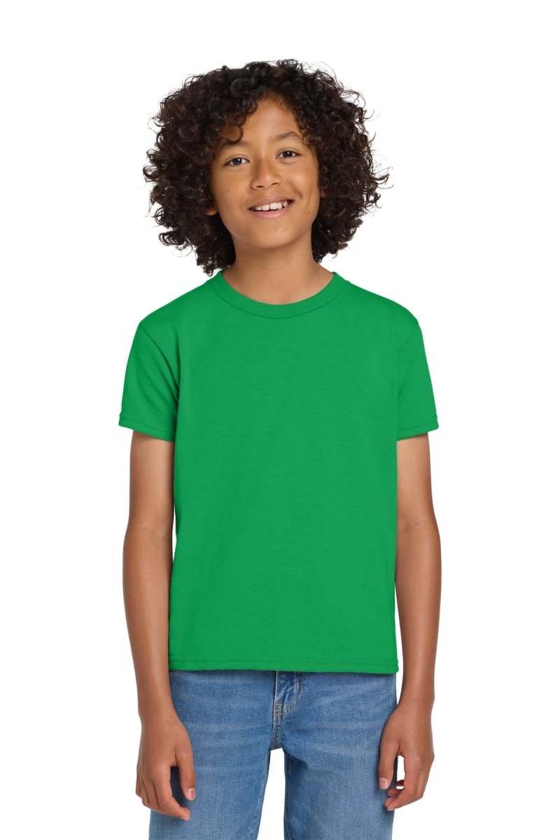 Gildan ® Youth DryBlend ® 50 Cotton/50 Poly T-Shirt. 8000B - Gildan 8000B Irish Green XS Short Sleeve T-Shirts