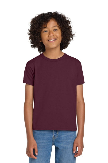 Gildan ® Youth DryBlend ® 50 Cotton/50 Poly T-Shirt. 8000B - Gildan 8000B Maroon XS Short Sleeve T-Shirts