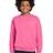 Gildan ® Youth Heavy Blend™ Crewneck Sweatshirt. 18000B - Gildan 18000B Safety Pink XS Crewneck Sweatshirts