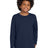 Gildan ® Youth Heavy Cotton ™ 100% Cotton Long Sleeve T-Shirt. 5400B - Gildan 5400B Navy XS Long Sleeve T-Shirts